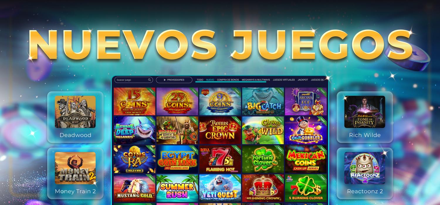 nuevos juegos de tragaperras en la plataforma