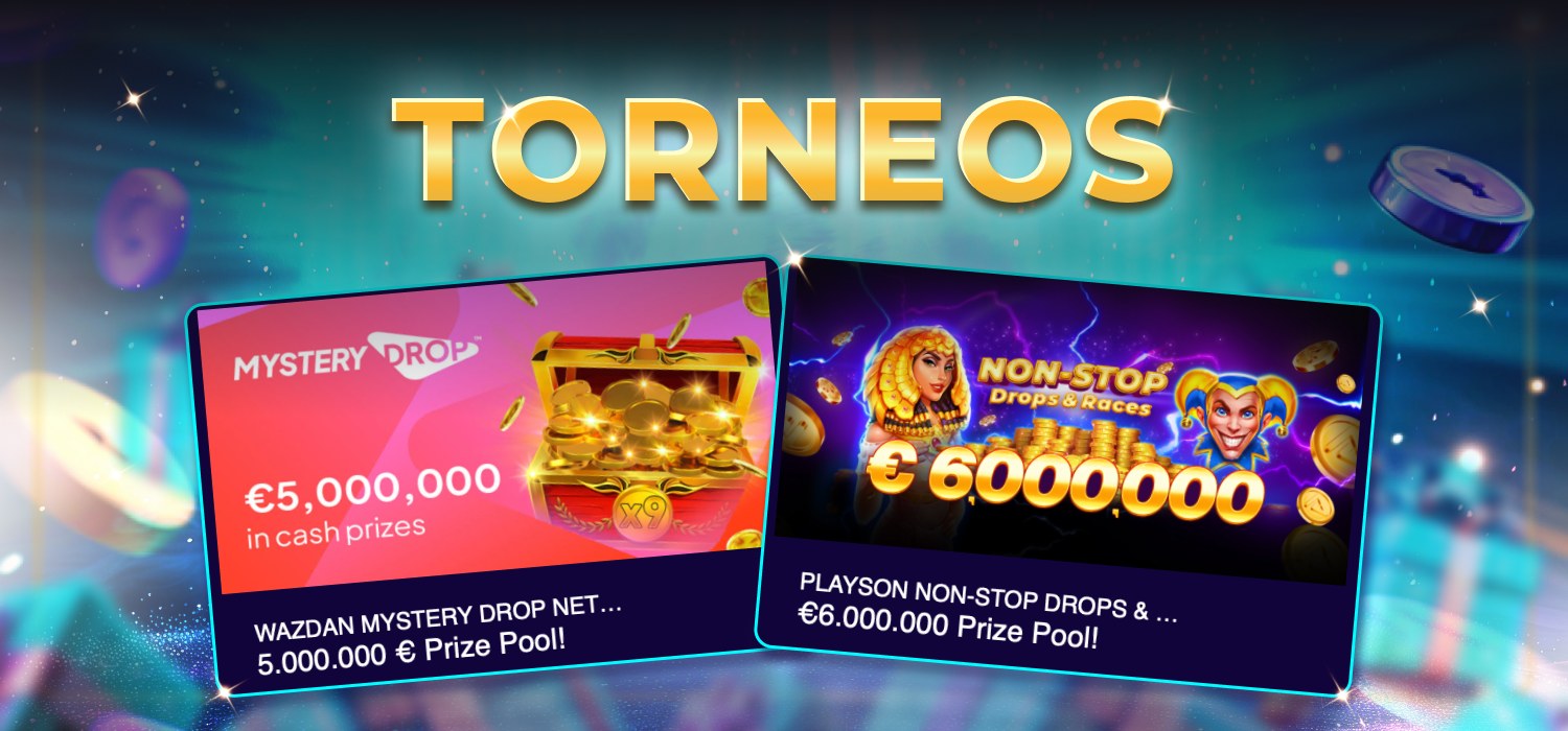 torneos en la plataforma del casino